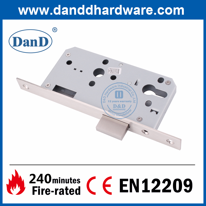 SS304 CE Khóa chốt định mức chống cháy tốt nhất cho cửa gỗ-DDML013