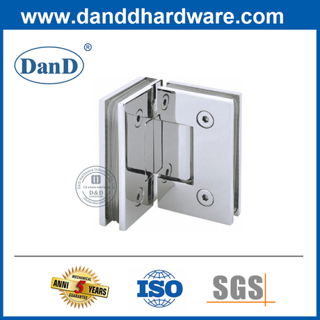 Bản lề xoay cửa kính phòng tắm inox 304-DDGH002