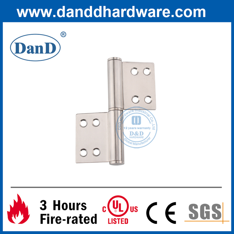 Bản lề cờ SUS201 tùy chỉnh cho cửa thép-DDSS030B