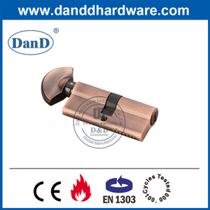 Xi lanh khóa lỗ mộng Euro bảo mật cao với Thumbturn-DDLC005