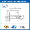 Đồng thau nguyên khối Người theo dõi An toàn Kiến trúc Hình ống Chốt cho Khóa cửa nội thất Door-DDML036