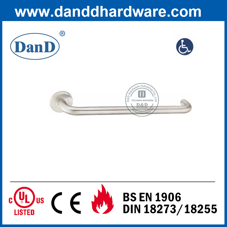 Thép không gỉ 304 hạng nặng vô hiệu hóa thanh nắm an toàn cho phòng tắm-DDTH038