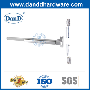 Thiết bị thoát thanh khóa 2 điểm Panic Bar Thanh đẩy cửa bằng thép không gỉ và nhôm-DDPD304