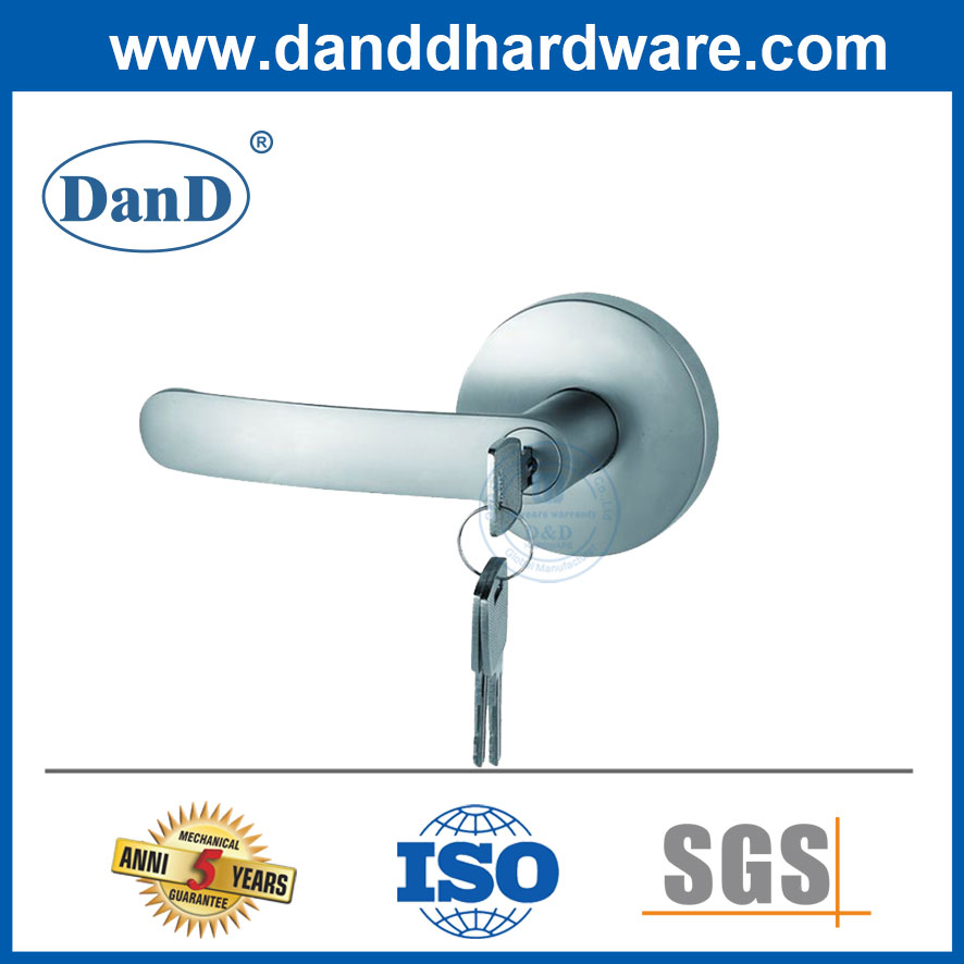 Universal Hardward Rim Exit Trim Và Panic Bar Hợp kim kẽm Đòn bẩy ngoại thất Trim-DDPD040