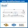 Panic Bar Door Phần cứng Rim Thoát Dogging Thiết bị Vật liệu thép Panic Bar Dogging-DDPD007