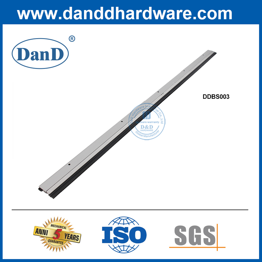 Gioăng cửa Nhôm Tự Động Thả Cửa Đáy Seal Có Thể Điều Chỉnh Cửa Thả Seal-DDBS003