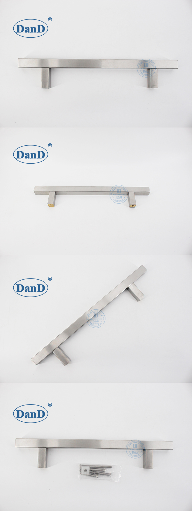 tay nắm cửa kéo màu bạc