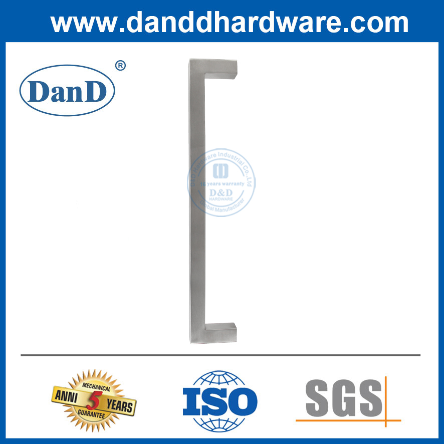 Cửa kính inox kéo Tay nắm cửa kim loại bằng kính một bên-DDPH034
