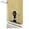 Con dấu thả tự động bằng nhôm Con dấu giấu cửa dưới Con dấu cửa sàn-DDBS001