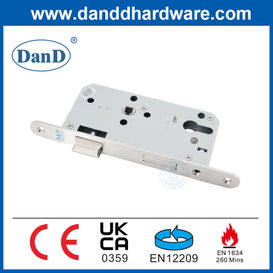 Khóa khóa cửa trước được xếp hạng chống cháy CE cho cửa ra vào có vòng Forend-DDML009R-5572
