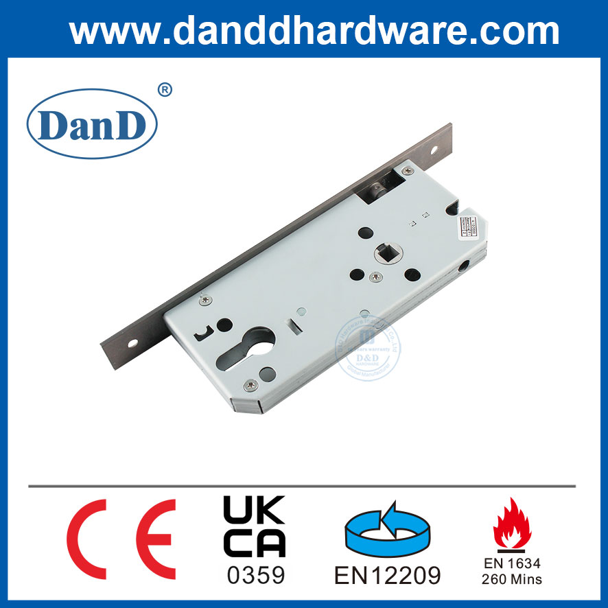 Bảo mật chất lượng cao Khóa thân cửa bằng đồng thau cổ Châu Âu với CE EN12209-DDML009-5572