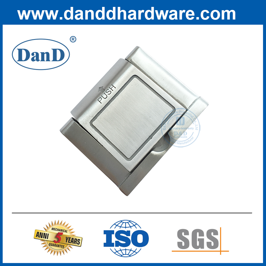  Bảo vệ cửa khách sạn Đúc thép không gỉ Bảo vệ cửa đẩy Bảo vệ khóa khách sạn-DDDG012