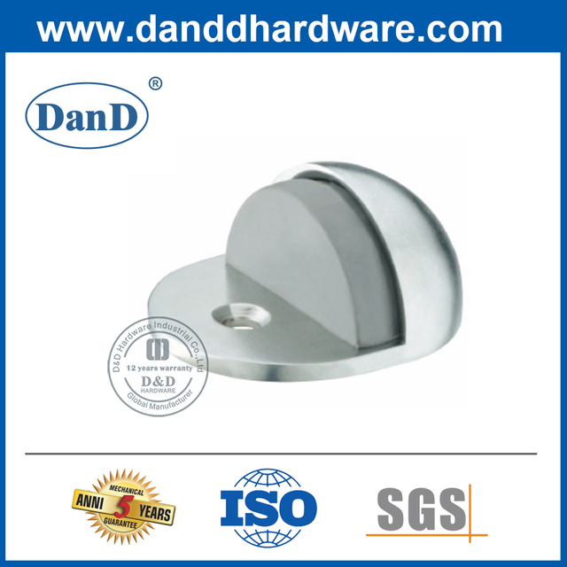 Nút chặn cửa nội thất bán cầu bằng hợp kim kẽm cho cửa phòng ngủ-DDDS003