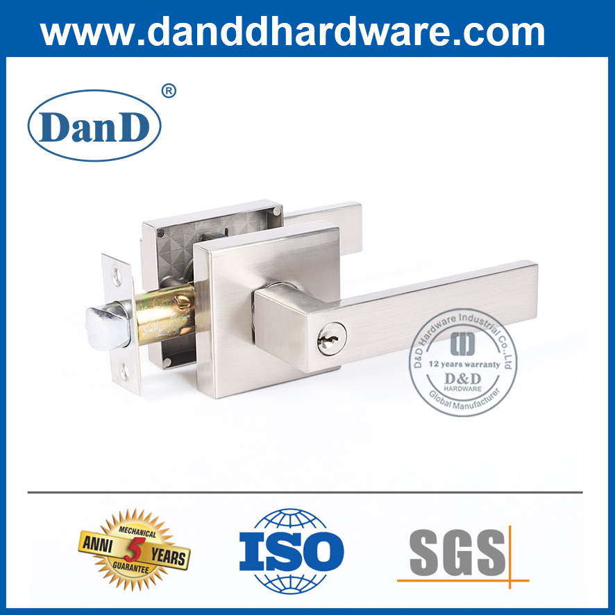 Tay nắm cửa riêng tư bằng hợp kim kẽm Lockset-DDLK013