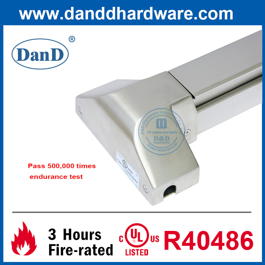 Thanh đẩy cửa thoát hiểm khẩn cấp bằng thép loại 1 ANSI-DDPD024