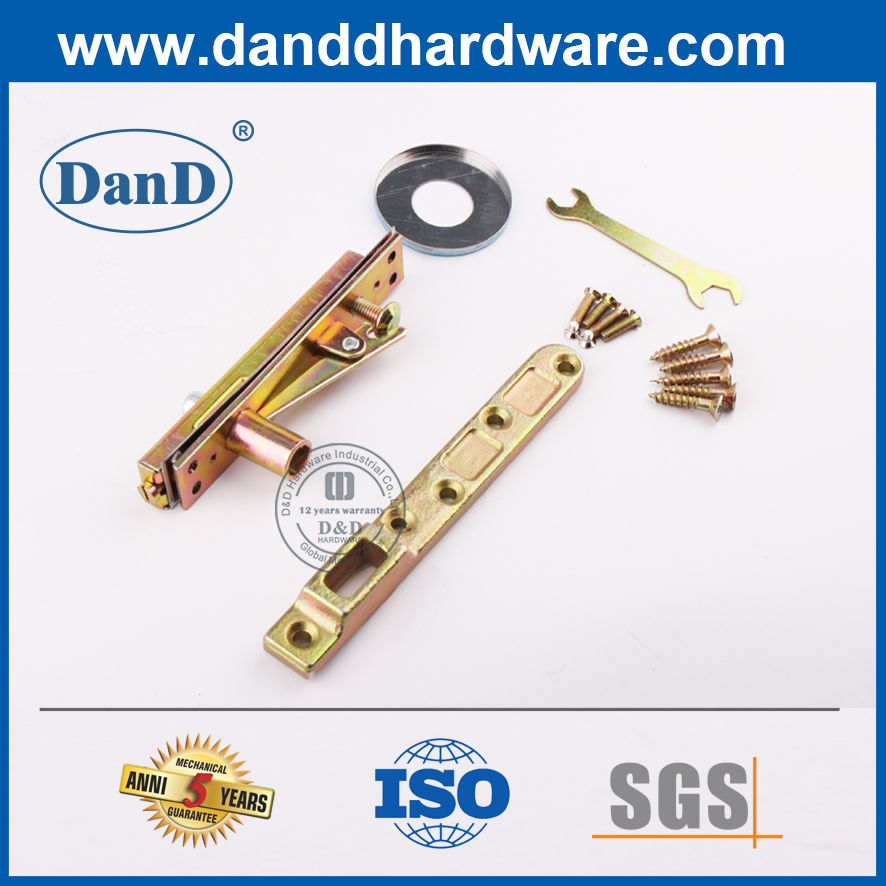 Bản lề lò xo góc mở 105 độ cho cửa kính-DDFS220