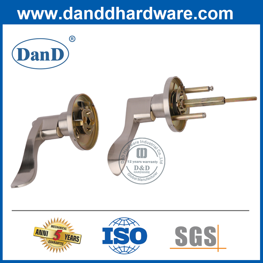 Bộ khóa hình ống phòng ngủ hạng nặng bằng hợp kim kẽm-DDLK091