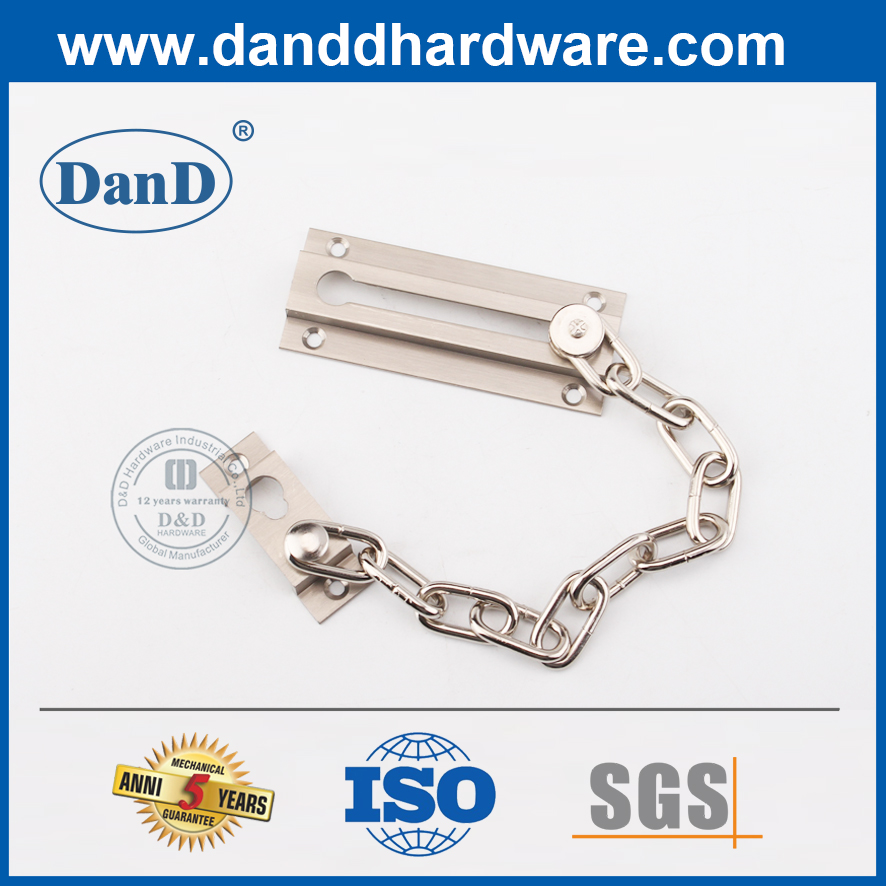 Chuỗi cửa khách sạn gắn bề mặt bằng thép không gỉ-DDDG010