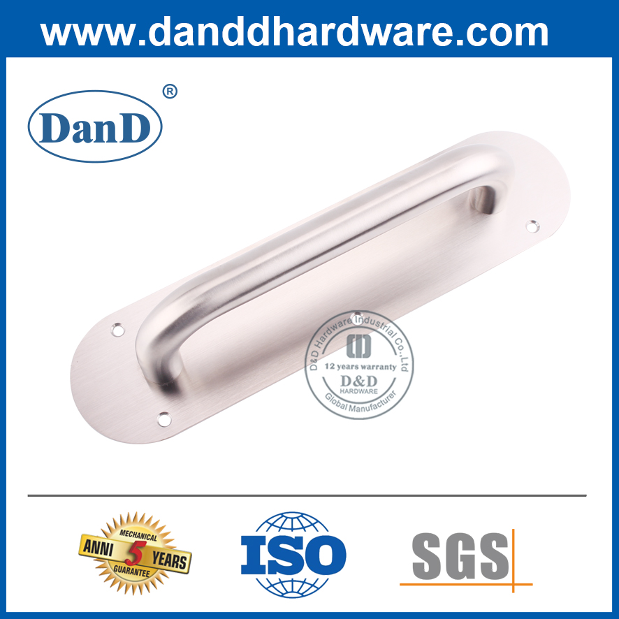 Tay cầm kéo tấm ốp lưng bằng thép không gỉ hình bầu dục-DDPH022