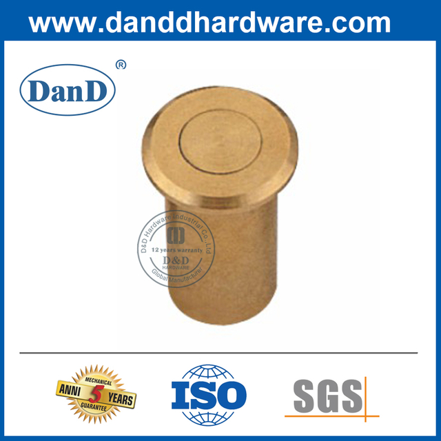 Chống bụi cửa nội thất bằng đồng thau cho Flush Bolt-DDDP003