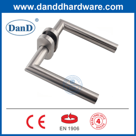 EN1906 Tay nắm cửa hình bầu dục hoa hồng cấp 4 Tay nắm cửa bằng thép không gỉ Lever-DDTH003