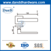 Tay nắm cửa vuông bên ngoài tay nắm cửa trong nhà bằng thép không gỉ-DDSH058