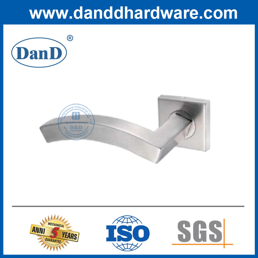 Tay nắm cửa thương mại loại vuông Tay nắm cửa bên ngoài bằng thép không gỉ-DDTH045
