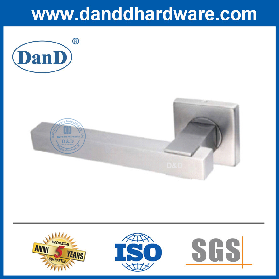 Các loại tay nắm cửa thương mại Tay nắm vuông bằng thép không gỉ cho cửa-DDTH048