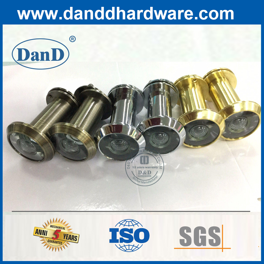 Lỗ nhìn trộm cửa bên ngoài 180 độ được xếp hạng chống cháy UL trong cửa chống cháy-DDDV007