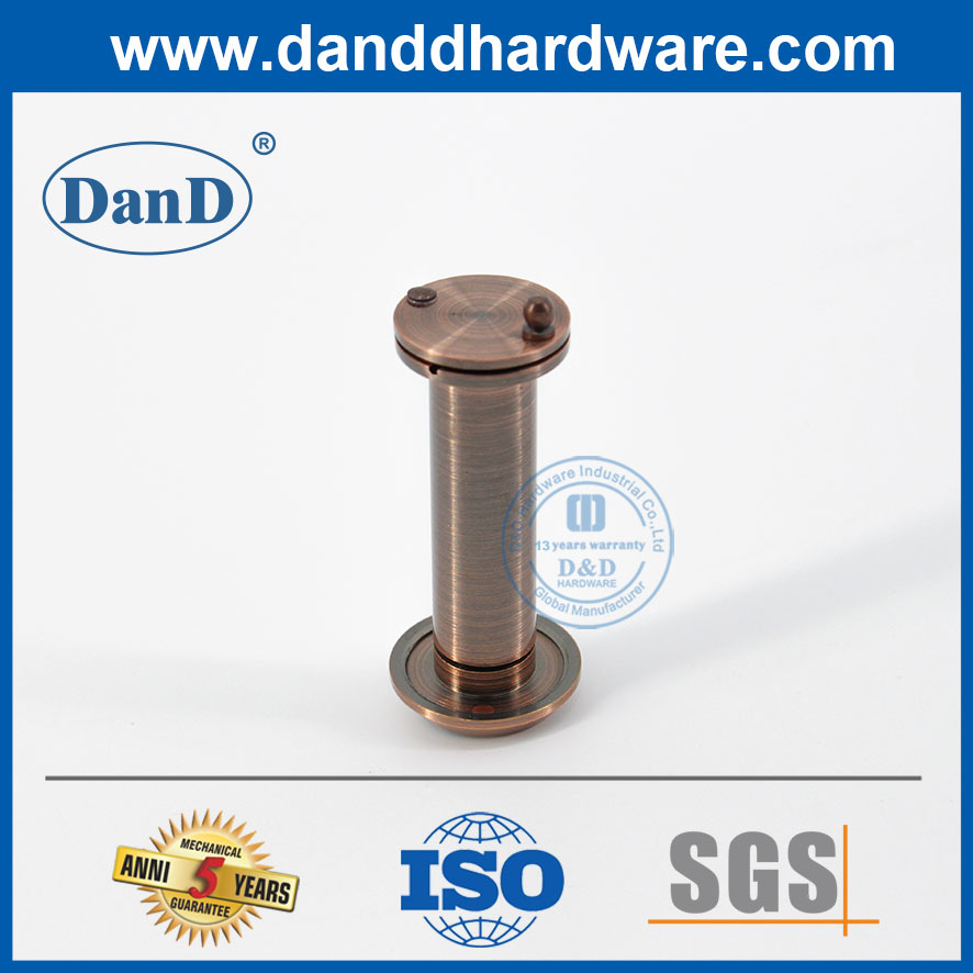 Lỗ nhìn trộm cửa lúp bằng đồng cổ cho tòa nhà khách sạn-DDDV002