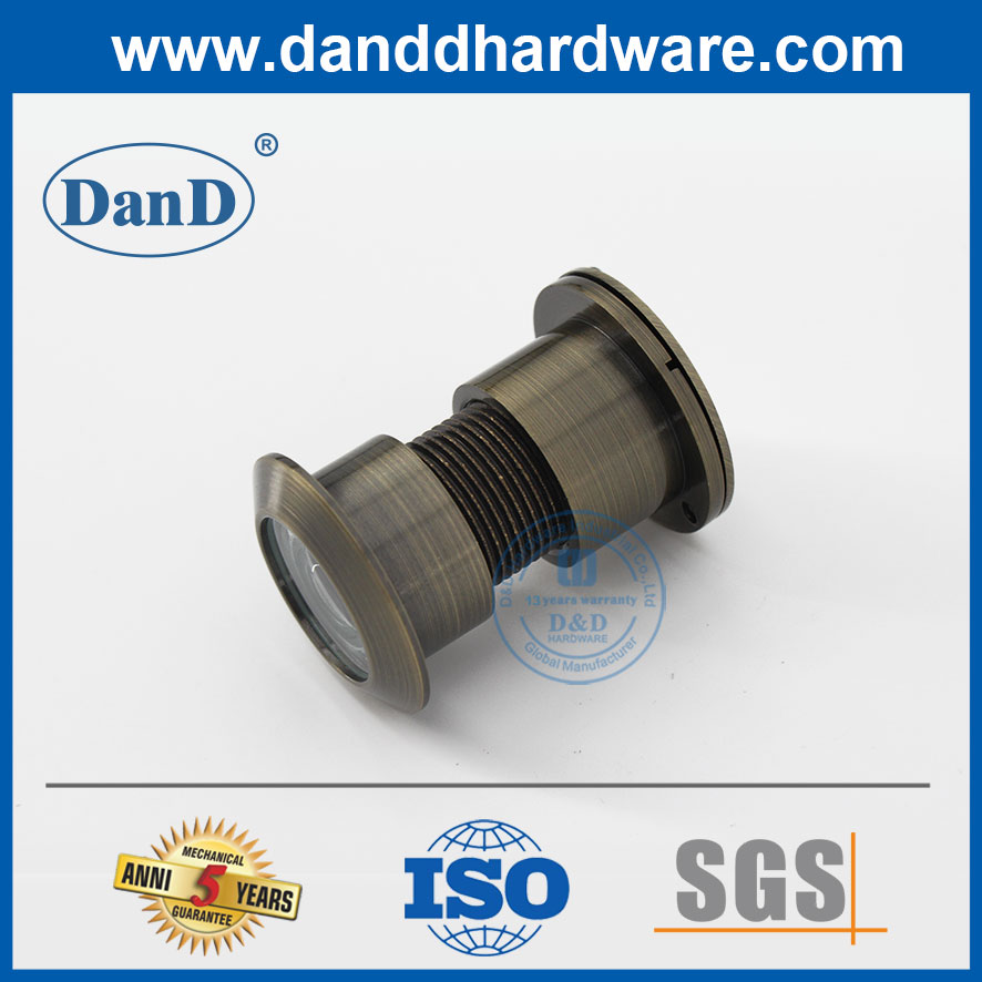 Lỗ nhìn trộm bằng đồng cổ 200 độ cho căn hộ-DDDV003