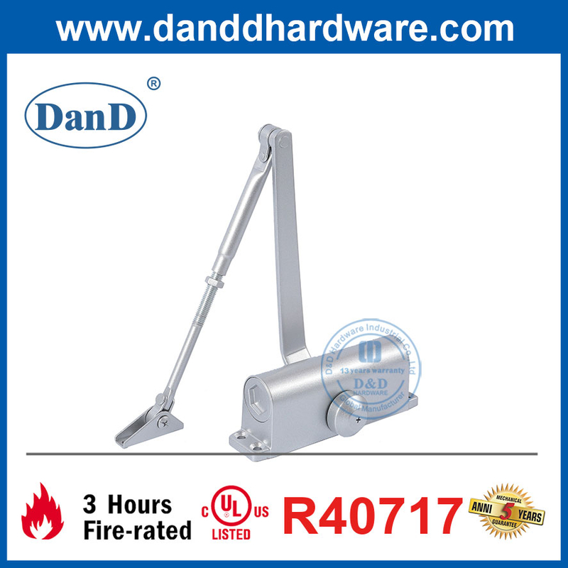 Phần cứng đóng cửa bề mặt tự đóng chống cháy UL-DDDC037