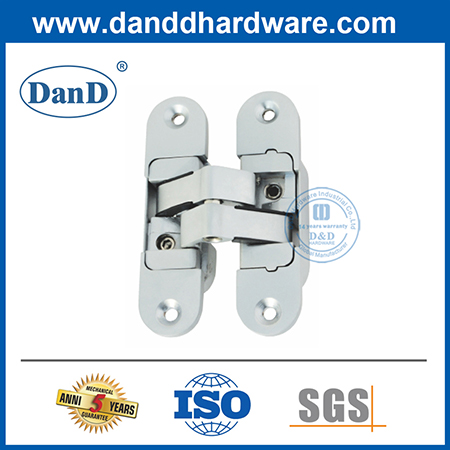Bản lề vô hình có thể điều chỉnh bằng hợp kim kẽm 3D cho tòa nhà khách sạn