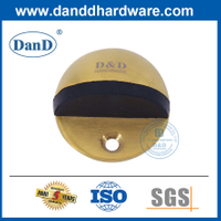 Chặn cửa nửa vòng bằng đồng thau Satin Chặn cửa trước bằng thép không gỉ-DDDS001
