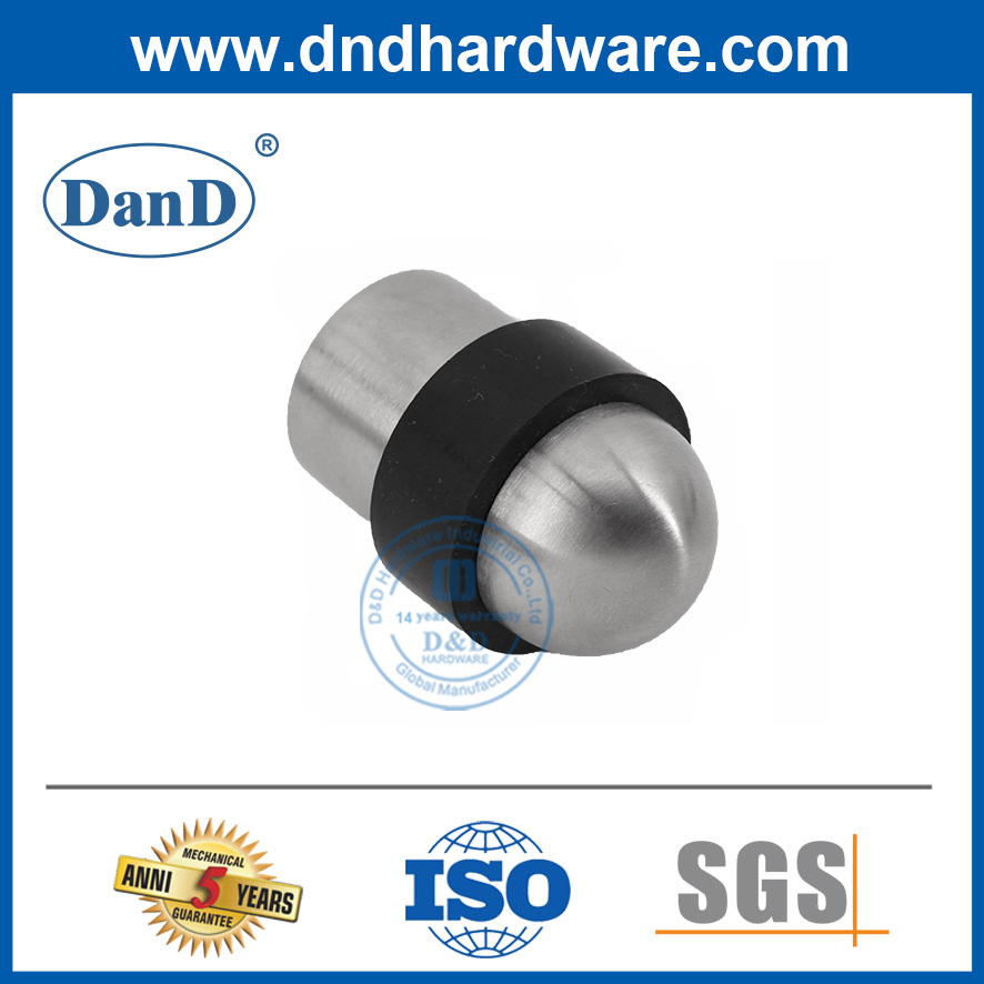 Nút chặn cửa sàn bằng thép không gỉ Phần cứng thương mại Vít trong nút chặn cửa-DDDS008