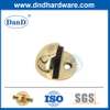 Hợp kim kẽm Nút chặn cửa tròn bằng đồng thau được đánh bóng Các loại Chặn cửa gỗ-DDDS005