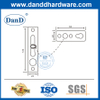 Nhà cung cấp chuỗi cửa Khóa cửa chuỗi bằng thép không gỉ Satin cho cửa ra vào-DDG004
