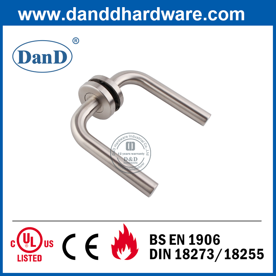 Tay Nắm Cửa Chống Cháy Bạc BS EN1906 SS304 Cho Cửa Trước –DDTH002
