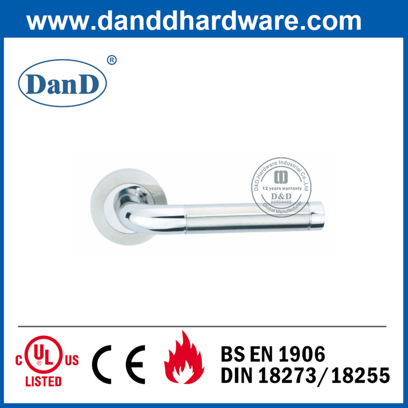 Nội thất cửa ngoài Tay cầm bằng thép không gỉ 304 cho cửa thép-DDTH021