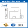 Chặn cửa tường bằng thép không gỉ có móc áo cho phòng tắm-DDDS025