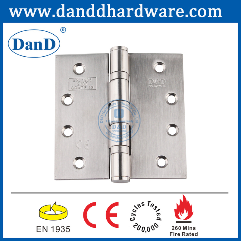 Bản lề cửa chống cháy CE SS316 cho tòa nhà chung cư -DDSS001-CE -4X4X3