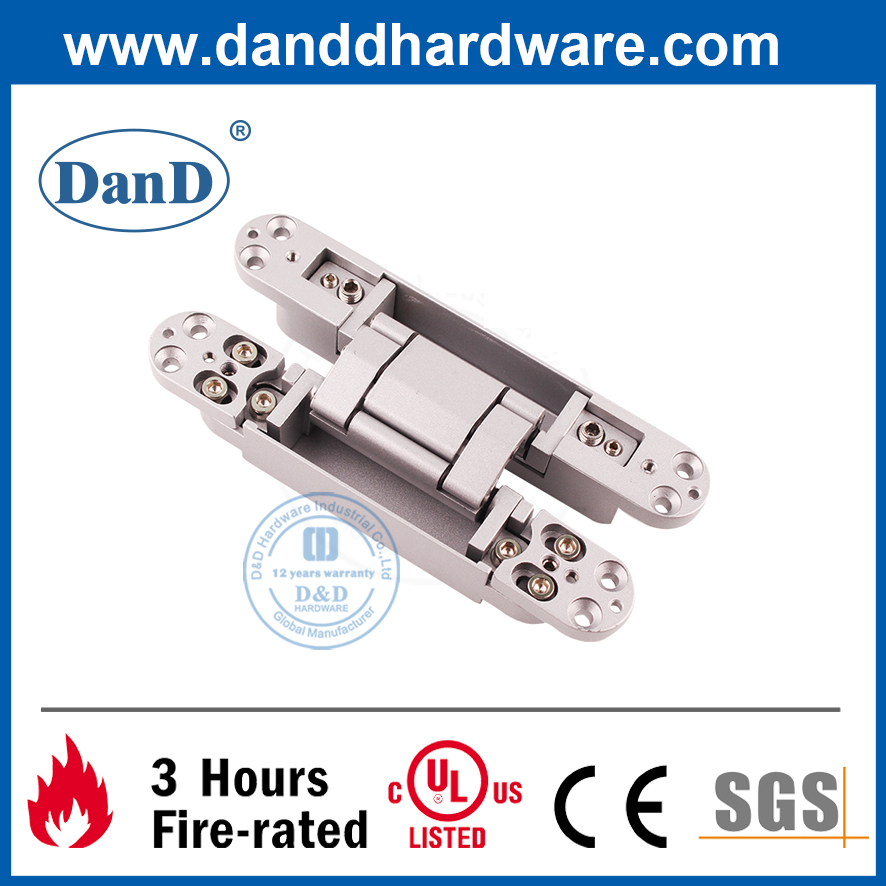 Bản lề cửa giấu 3D nặng bằng hợp kim kẽm cho cửa bên trong-DDCH008-G80
