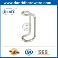 Tay nắm kéo có quay màu bạc SUS304 hiện đại cho cửa kính trang trí-DDPH005