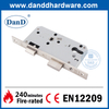 BS EN12209 Khóa cửa mộng bằng thép không gỉ 304 Euro chống cháy-DDML009 