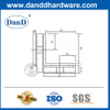 Phụ kiện cửa bằng thép không gỉ 90 độ Giá đỡ kẹp kính -DDGC005