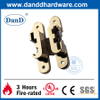 Bản lề ẩn bằng đồng thau được đánh bóng bằng hợp kim kẽm cho cửa bên trong-DDCH007