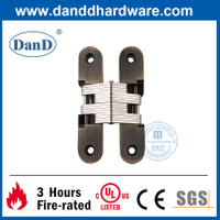Bản lề cửa ẩn bằng đồng thau cổ bằng hợp kim kẽm cho cửa bên ngoài-DDCH007