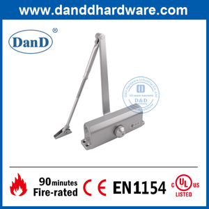 Máy đóng cửa thủy lực mở bằng nhôm UL được xếp hạng chống cháy-DDDC015