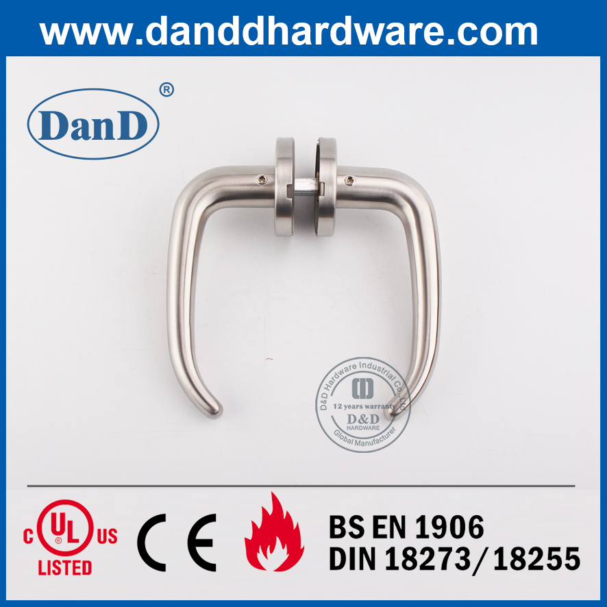 Tay nắm cửa đòn bẩy bên ngoài loại 304 tốt nhất không có khóa-DDSH004