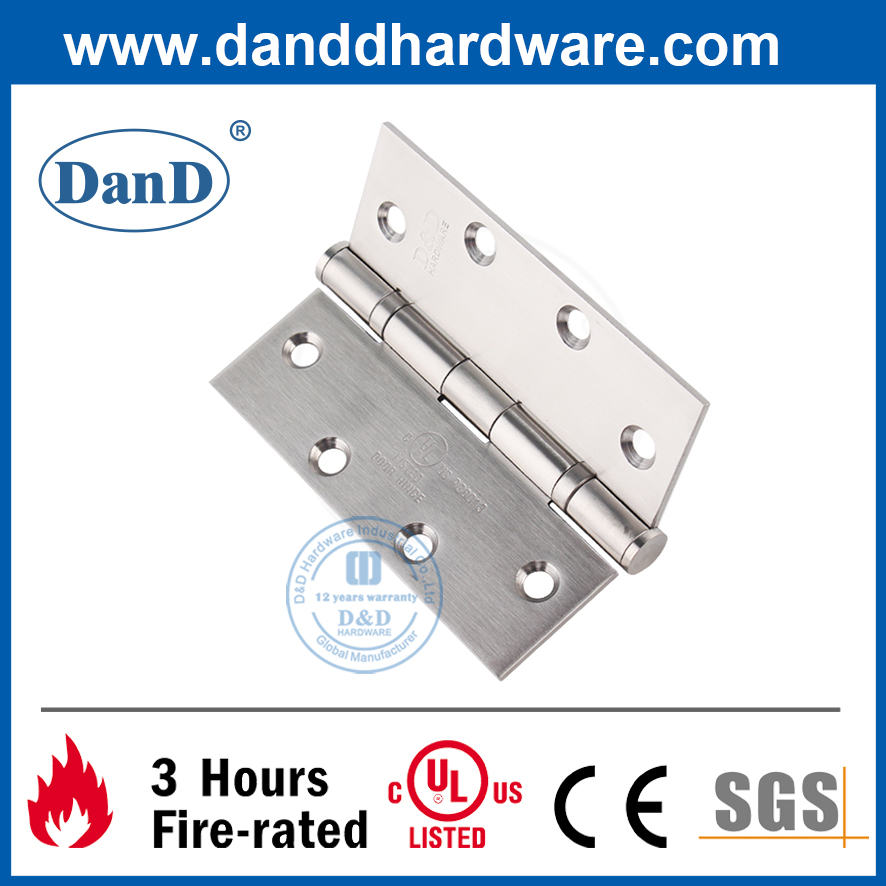 Vòng bi đôi hạng nặng bằng thép không gỉ UL 201 cho cửa chống cháy-DDSS006-FR